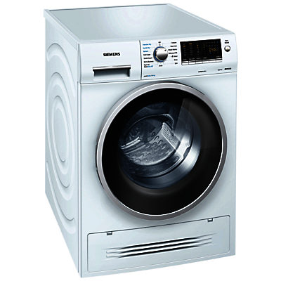 Siemens WD14H421GB Washer Dryer, 7kg Wash/4kg Dry Load, A Energy Rating, 1400rpm Spin, White Siemens WD14H421GB Washer Dryer, 7kg Wash/4kg Dry Load, A Energy Rating, 1400rpm Spin, White
